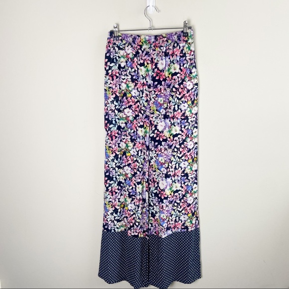 Vintage Floral Flare Pants - Picture 4 of 5